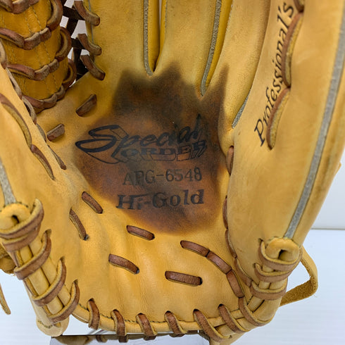 ハイゴールド HI-GOLD APG-6548 軟式 大人 一般 内野手用 グローブ グラブ 右投げ オーダー 中古品 野球 9982
