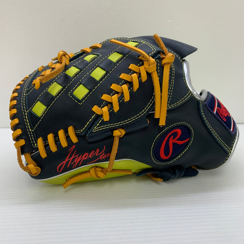 ローリングス Rawlings ハイパーテック 軟式 大人 一般 投手用 グローブ ピッチャー グラブ 左投げ GR5FHTCA15W 中古品 野球 7552