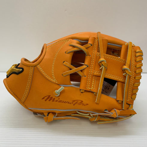 ミズノ MIZUNO ミズノプロ HAGAJAPAN 硬式 大人 一般 内野手用 グローブ グラブ 右投げ 1AJGH28003 タグ付き 箱・グローブ袋付き 野球 7187