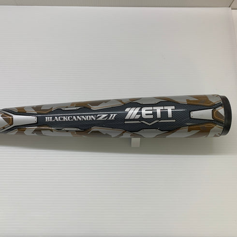 ゼット ZETT ブラックキャノンZ2 軟式 大人 一般 FRP製バット BCT35923 中古 ケース付き 野球 7758