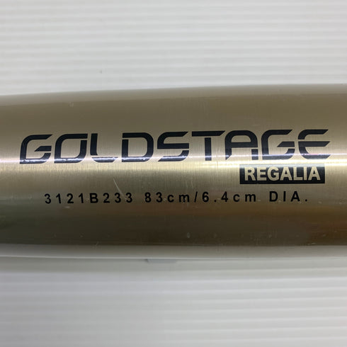 アシックス asics ゴールドステージ 硬式 大人 一般 金属製バット 3121B233 トップバランス 野球 7158