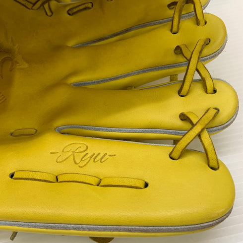 リュウ RYU 硬式 大人 一般 投手用 グローブ ピッチャー グラブ 右投げ 中古品 野球 7786