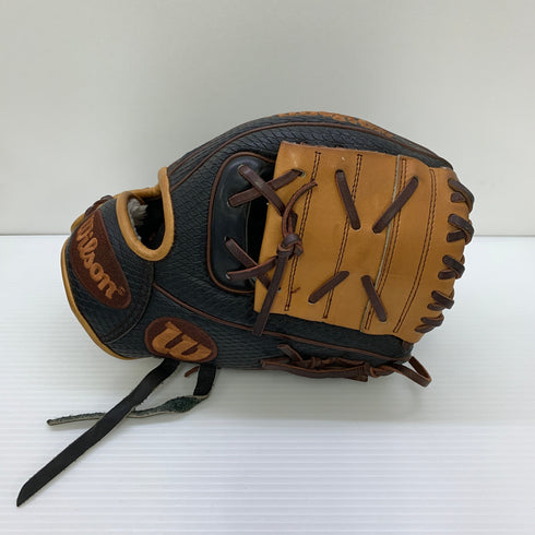 ウィルソン Wilson The Wannabe Hero DUAL 軟式 大人 一般 内野手用 グローブ グラブ 右投げ RHKX2O 中古品 野球 5952