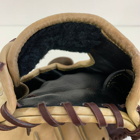 心グラブ 硬式 大人 一般 投手用 グローブ ピッチャー グラブ 右投げ 中古品 野球 7954