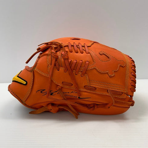 中古品 ナイキ NIKE シグネチャーモデル 上原浩治型 軟式 投手用グローブ 5833