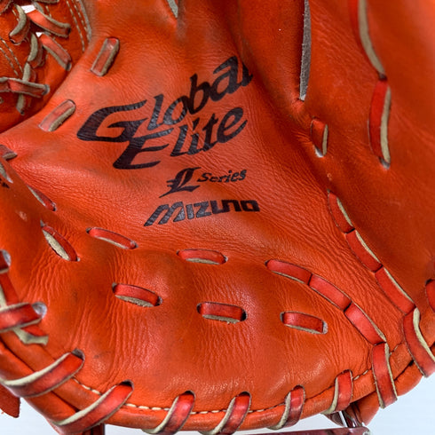 ミズノ MIZUNO グローバルエリート Global Elite W15013 硬式 大人 一般 内野手用 グローブ グラブ 右投げ 中古品 野球 9977