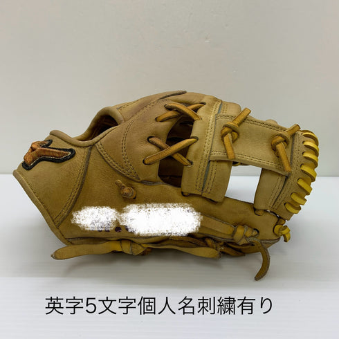 ミズノ MIZUNO ミズノプロ mizunopro HAGAJAPAN 硬式 大人 一般 内野手用 グローブ グラブ 右投げ オーダー 中古品 野球 8576