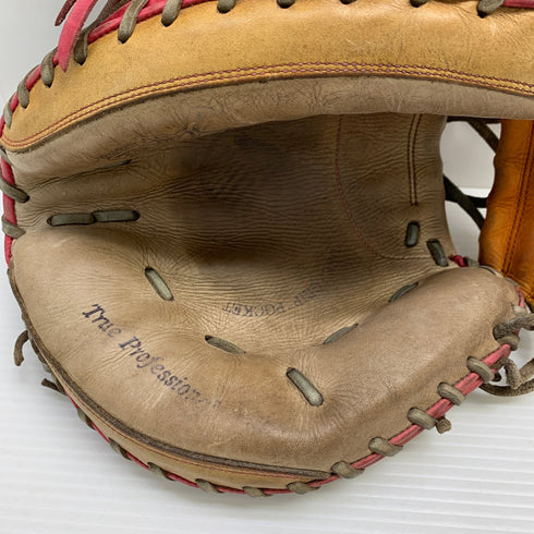 久保田スラッガー KUBOTA SLUGGER 軟式 大人 一般 キャッチャーミット 捕手 グローブ グラブ 右投げ 中古品 野球 5853