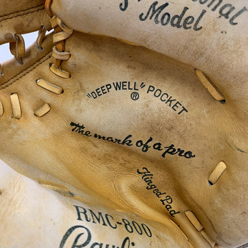 ローリングス Rawlings 軟式 大人 一般 キャッチャーミット 捕手 グローブ グラブ 右投げ RMC-800 中古品 野球 7939