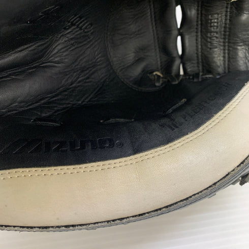 ミズノ MIZUNO ビューリーグ 軟式 大人 一般 キャッチャーミット 捕手 グローブ グラブ 左投げ 中古品 野球 7368