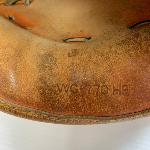 ワールドペガサス WORLD PEGASUS WC-770HF 軟式 大人 一般 キャッチャーミット 捕手 グローブ グラブ 右投げ 中古品 野球 8803