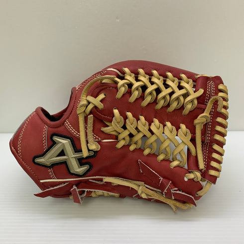 アトムズ ATOMS 軟式 大人 一般 内野手用 グローブ グラブ 右投げ 中古品 野球 9307