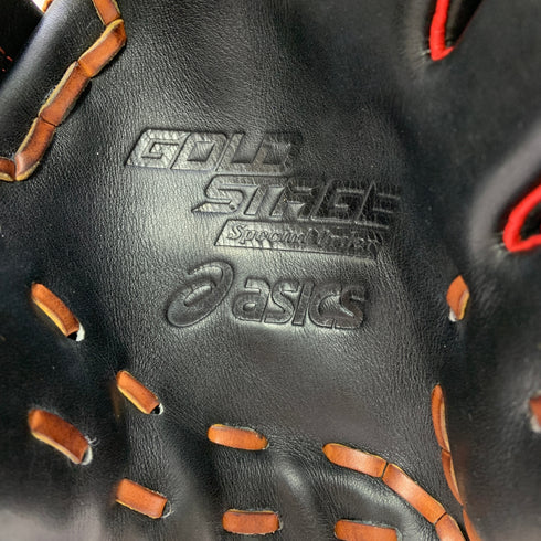 アシックス asics GOLDSTAGE BGRSG3 硬式 大人 一般 内野手用 グローブ グラブ 右投げ オーダー 中古品 グローブ袋付き 野球 9023