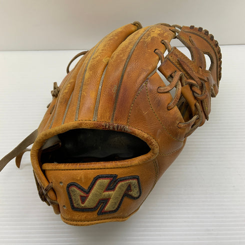 ハタケヤマ HATAKEYAMA 硬式 大人 一般 内野手用 グローブ グラブ 右投げ K-06Y 中古品 野球 7916