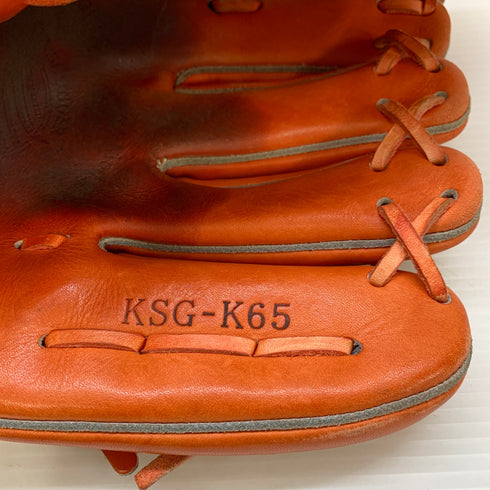 久保田スラッガー KUBOTA SLUGGER 硬式 大人 一般 投手用 グローブ ピッチャー グラブ 右投げ KSG-K65 中古品 野球 7888