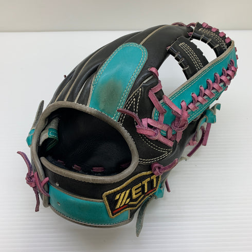 ゼット ZETT プロステイタス PROSTATUS BRGB30056 軟式 大人 一般 内野手用 グローブ グラブ 右投げ 中古品 野球 8413