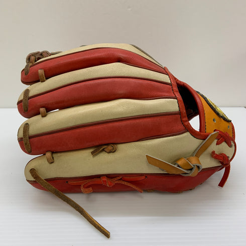 ベースマン BASEMAN BM スペシャルオーダー 軟式 大人 一般 内野手用 グローブ グラブ 右投げ 中古品 野球 8233