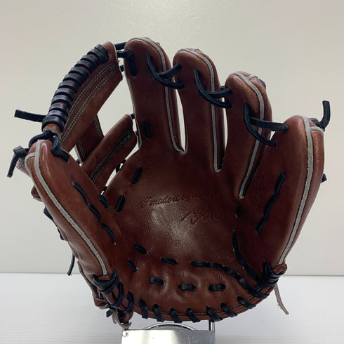 リュウ RYU TIG型 硬式 大人 一般 内野手用 グローブ グラブ 右投げ 中古品 グローブ袋付き 野球 7881
