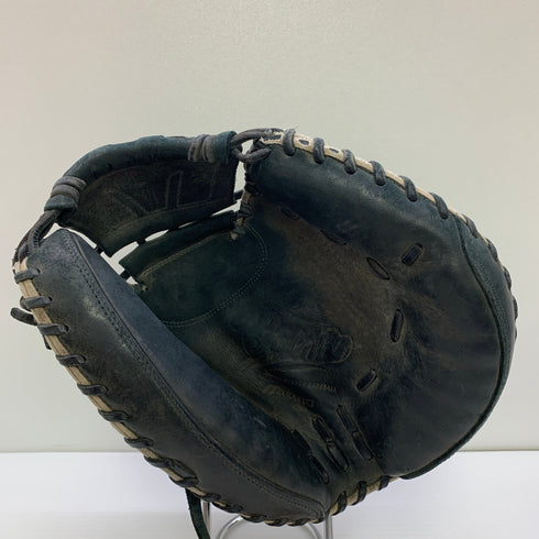 ミズノ MIZUNO 少年軟式 子ども キャッチャーミット 捕手 グローブ グラブ 右投げ 中古品 野球 1448