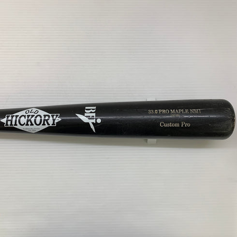 オールドヒッコリー CustomProi 硬式 大人 一般 木製バット(BFJマーク) NM1 中古 野球 7654