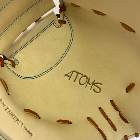 アトムズ ATOMS AGL-NE002 硬式 大人 一般 キャッチャーミット 捕手 グローブ グラブ 右投げ タグ付き 箱・グローブ袋付き 野球 9289