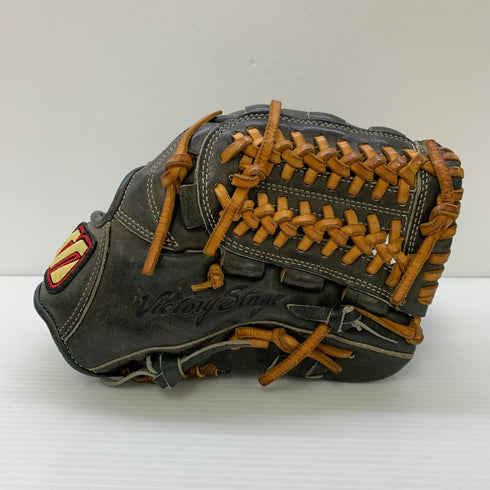 ミズノ MIZUNO ビクトリーステージ 軟式 大人 一般 内野手用 グローブ グラブ 右投げ オーダー 中古品 野球 6806
