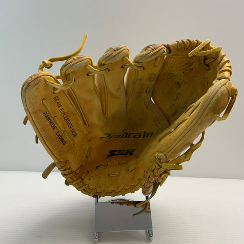 エスエスケイ SSK プロブレイン 軟式 大人 一般 投手用 グローブ ピッチャー グラブ 左投げ 中古品 野球 6693