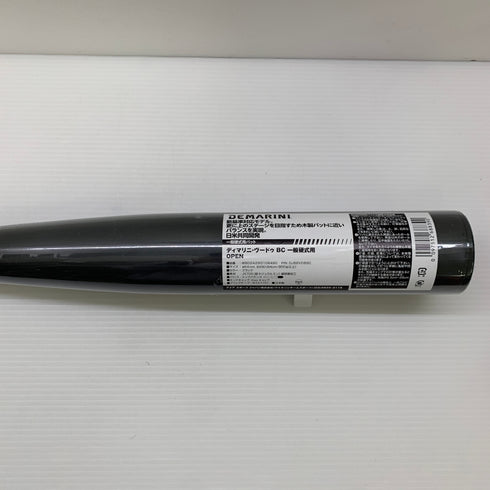 ディマリニ DeMARINI ディマリニヴードゥBC 硬式 大人 一般 金属製バット WBD24280108490 トップバランス 未使用品 野球 8212
