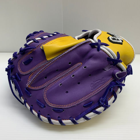 グラブワークス GLOVEWORKS GAME DAY 軟式 大人 一般 キャッチャーミット 捕手 グローブ グラブ 右投げ 中古品 グローブ袋付き 野球 6922