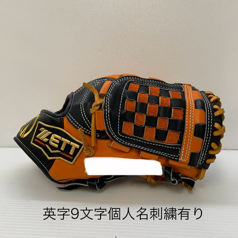 ゼット ZETT 硬式 大人 一般 内野手用 グローブ グラブ 右投げ BPG-PRO 中古品 野球 6702
