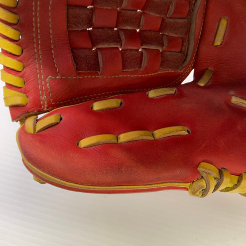 メジャーステージ MAJOR STAGE 軟式 大人 一般 投手用 グローブ ピッチャー グラブ 右投げ 中古品 野球 1297