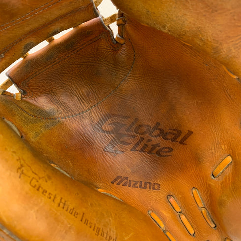 ミズノ MIZUNO グローバルエリート 硬式 大人 一般 キャッチャーミット 捕手 グローブ グラブ 右投げ 1AJCH14300 中古品 野球 8241