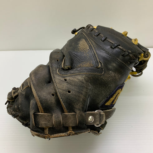 ミズノ MIZUNO W11700 軟式 大人 一般 キャッチャーミット 捕手 グローブ グラブ 右投げ 中古品 野球 9513