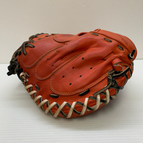ミズノ MIZUNO ミズノプロ 軟式 大人 一般 キャッチャーミット 捕手 グローブ グラブ 右投げ 1AJCR27220 中古品 野球 7159
