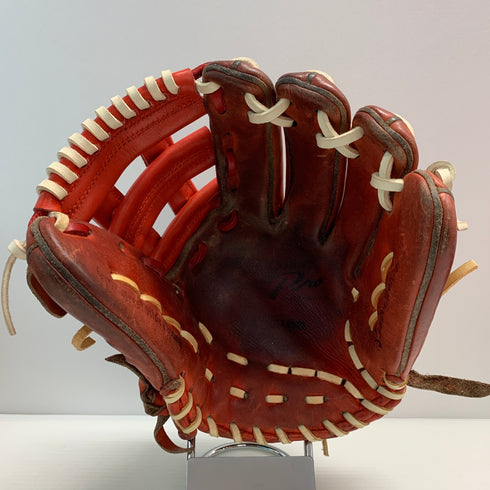 ミズノ MIZUNO ミズノプロ 硬式 大人 一般 内野手用 グローブ グラブ 右投げ 1AJGH12115 中古品 グローブ袋付き 野球 6275