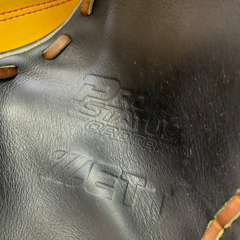 ゼット ZETT プロステイタス PROSTATUS BRFPRO 軟式 大人 一般 ファーストミット 一塁手 グローブ グラブ 右投げ オーダー 中古品 グローブ袋付き 野球 8764