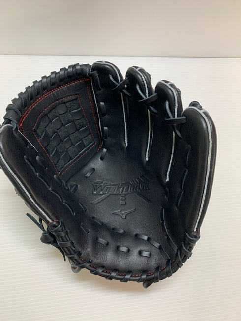 中古品 ミズノ MIZUNO WILLDRIVE Red AXI 軟式投手用グローブ 1AJGR14201 3715
