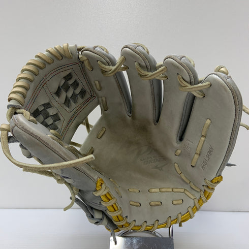 ミズノ MIZUNO ミズノプロ HAGAJAPAN 2023-1 軟式 大人 一般 内野手用 グローブ グラブ 右投げ 中古品 野球 6564