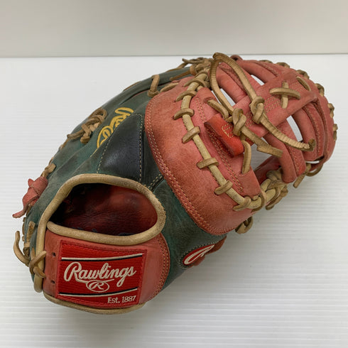 ローリングス Rawlings HOH 軟式 大人 一般 ファーストミット 一塁手 グローブ グラブ 右投げ 中古品 野球 7843