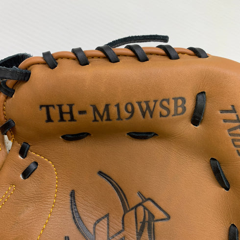 ハタケヤマ HATAKEYAMA 軟式 大人 一般 キャッチャーミット 捕手 グローブ グラブ 右投げ TH-M19WSB 中古品 野球 7080