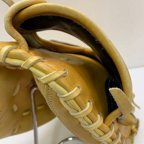 ミズノ MIZUNO グローバルエリート Global Elite HG10 硬式 大人 一般 キャッチャーミット 捕手 グローブ グラブ 右投げ 中古品 野球 9361