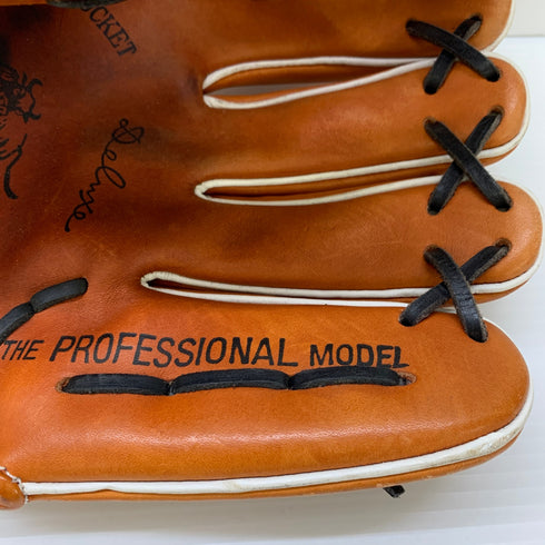 ベースマンTHE PROFESSIONAL MODEL 硬式 大人 一般 内野手用 グローブ グラブ 右投げ 中古品 野球 6317