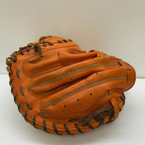 ヤバイ YABAI 軟式・硬式兼用 大人 一般 キャッチャーミット 捕手 グローブ グラブ 右投げ 中古品 野球 1373