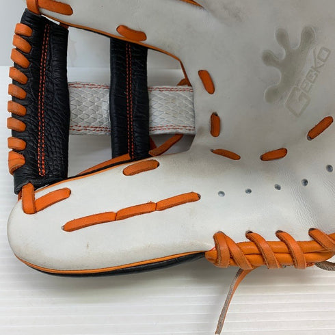 中古品 ゲッコウ GECKO 硬式 内野手用グローブ クロコダイル系型押しタイプ オーダー 5903