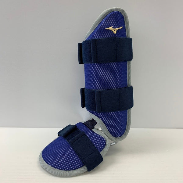 ミズノ MIZUNO ミズノプロ フットガード 右足左打者用 パステルネイビー 野球 1DJLG51116 4247