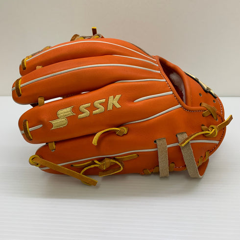 エスエスケイ SSK プロエッジ proedge PEO844 硬式 大人 一般 内野手用 グローブ グラブ 右投げ オーダー 中古品 箱・グローブ袋付き 野球 9116
