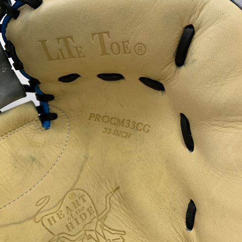 ローリングス Rawlings HOH 硬式・軟式兼用 大人 一般 キャッチャーミット 捕手 グローブ グラブ 右投げ PROCM33CBM 中古品 グローブ袋付き 野球 7062