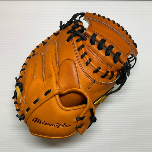 中古品 ミズノ MIZUNO ミズノプロ 軟式 キャッチャーミット 號 SAKEBI 1AJCR26220 S-S型 4787