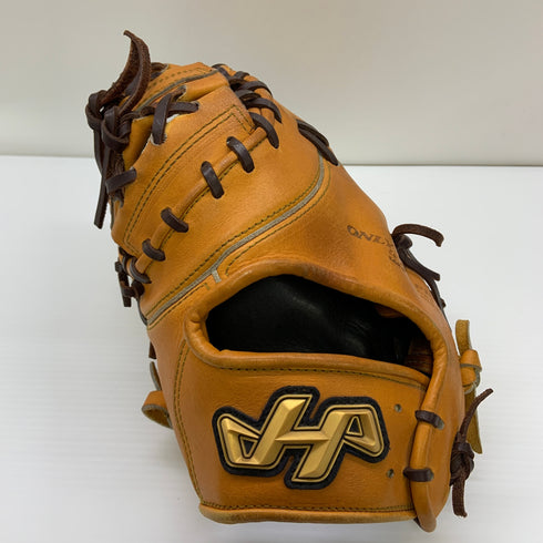 ハタケヤマ HATAKEYAMA K-F1JY 硬式 大人 一般 ファーストミット 一塁手 グローブ グラブ 左投げ 中古品 野球 9506