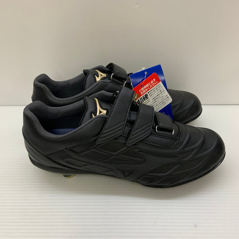ミズノ MIZUNO 【GLOBAL ELITE】GEトライブ QS BLT 野球用スパイクシューズ 25.0cm ブラック 11GM191400 H-4413